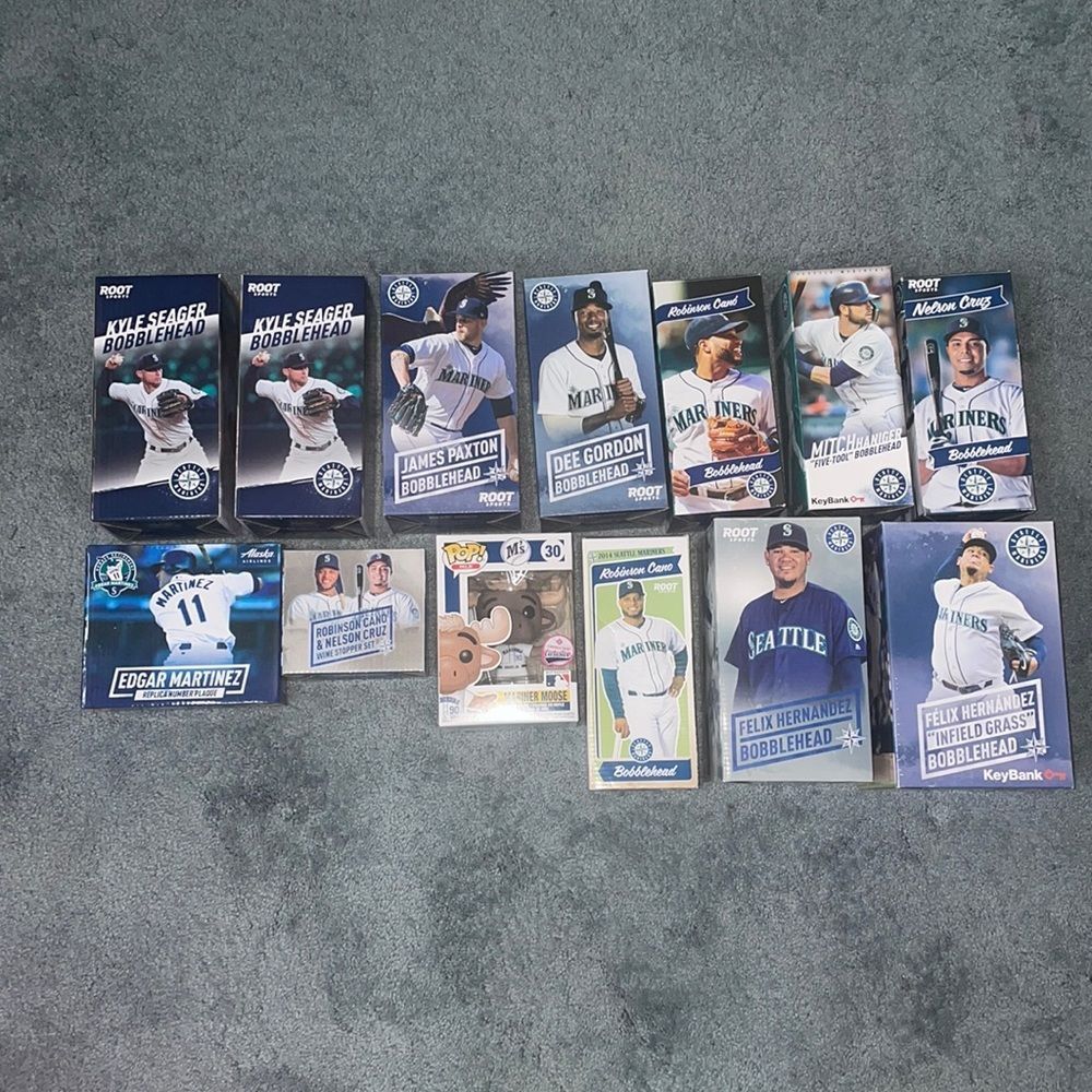 Seattle Mariners BobbleHeads & Funko Pop